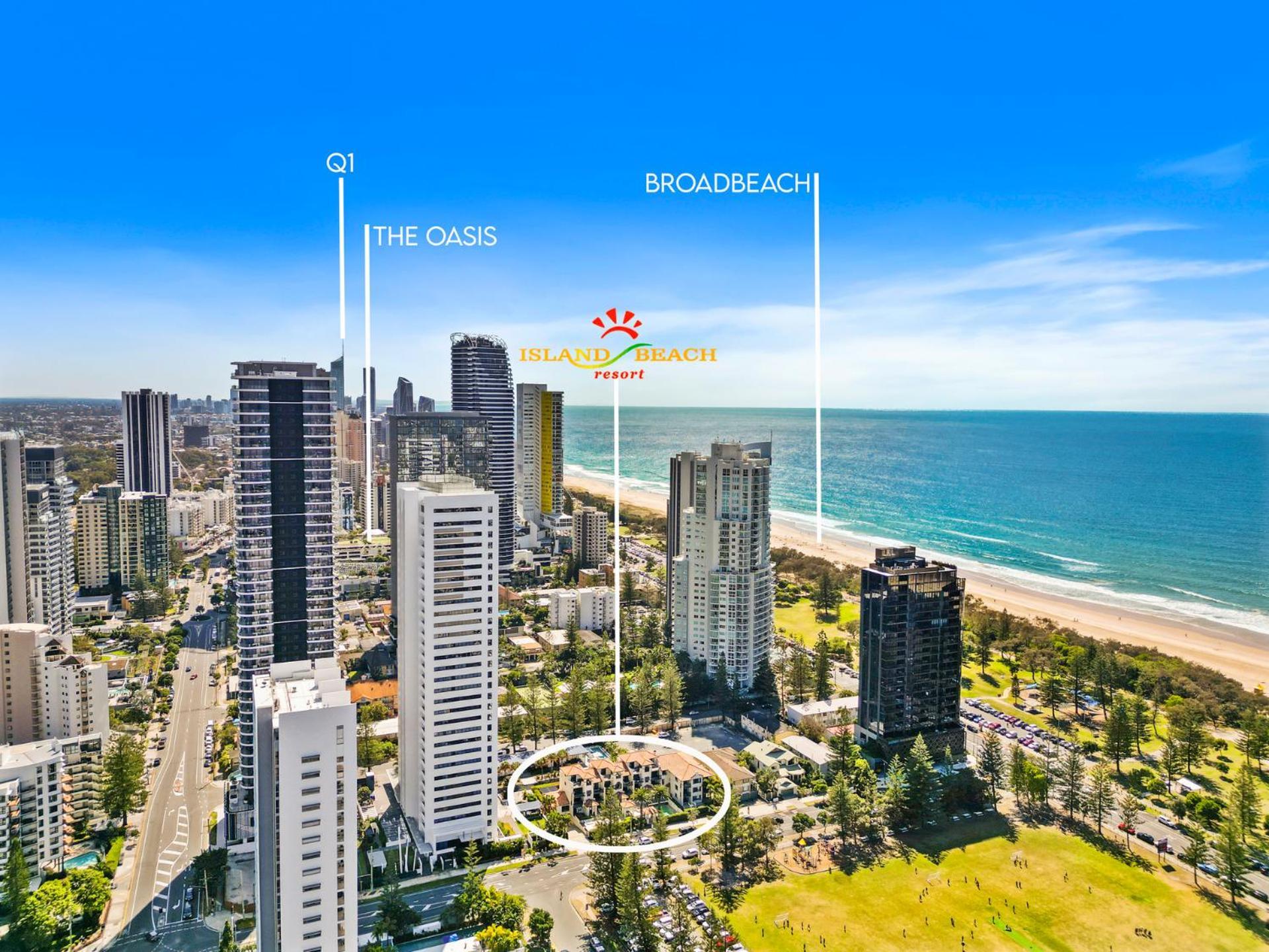 Island Beach Resort Gold Coast Exterior foto